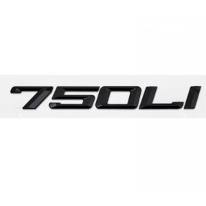 شعار الشنطة BMW LI 750 – LI 740 – LI 730 باللون الأسود