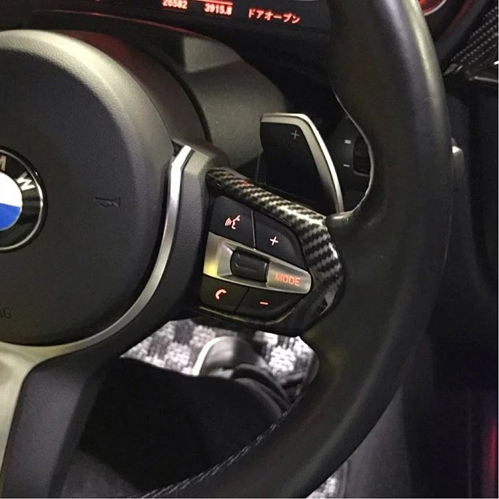 غطاء ماوس BMW للفئات 1- 3 - 4 - 5 - 6 - 7 - X3 - X2 - X1 - متجر كاربون كروم  لاكسسوارات وزينة السيارات