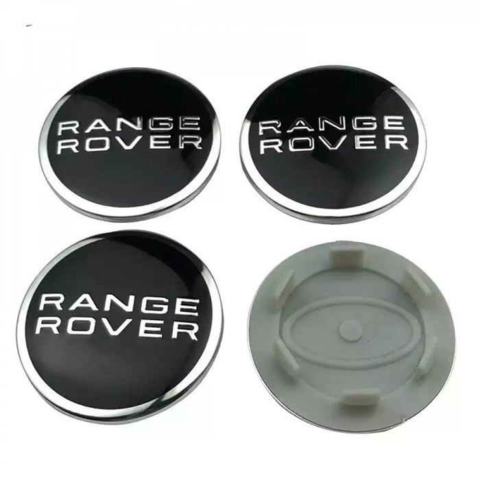 أغطية جنوط بشعار رانج روفر ( قطعة واحدة ) بحجم 62mm