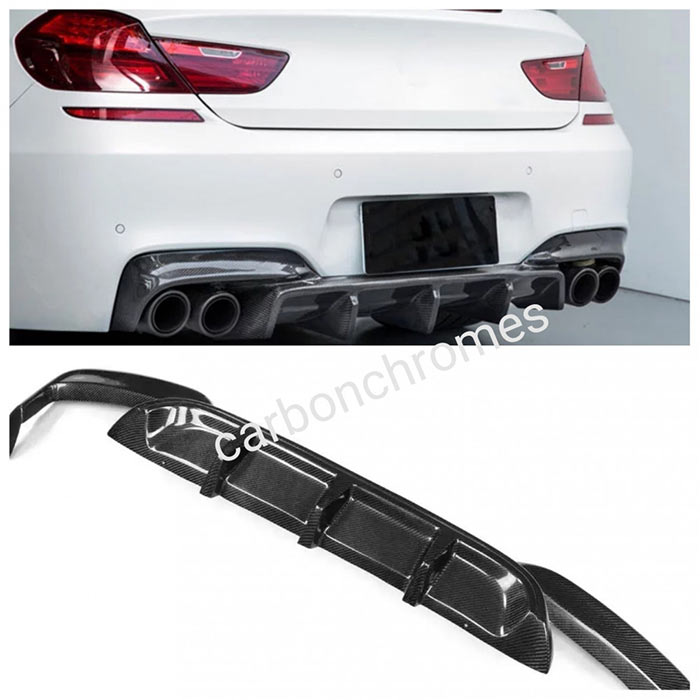 دفيوزر الصدام الخلفي BMW للفئة 6 موديل 2011 - 2018 من الكاربون