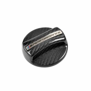 كاربون غطاء تانك البنزين BMW بشعار performance