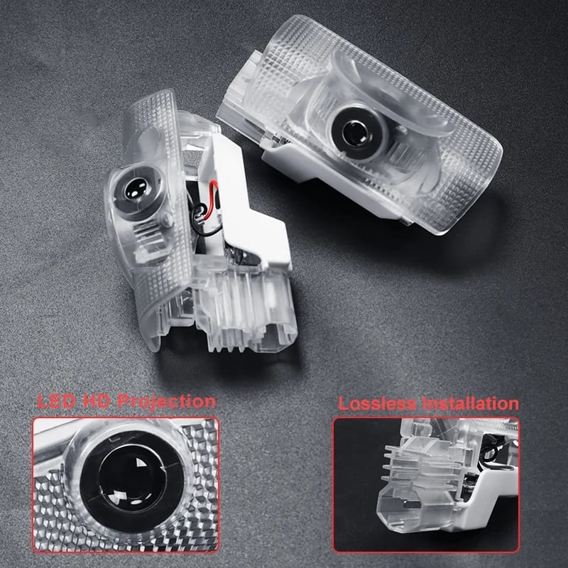 بروجكتر لكزس اضائة الابواب بدقة HD ( 2 قطع )