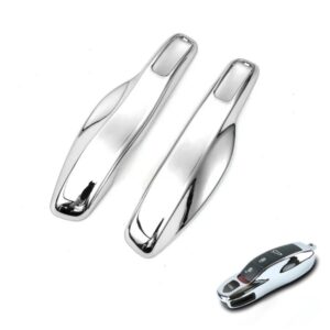 غلاف مفتاح بورش سلفر لامع