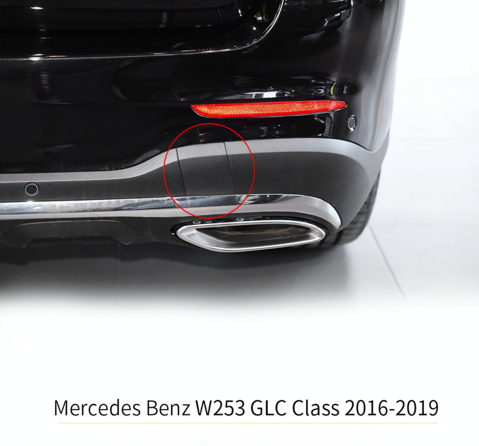 غطاء الصدام الخلفي مرسيدس 2016 – 2019 GLC (صدام AMG)