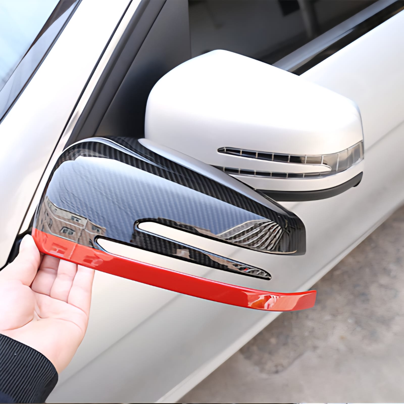 أغطية مرايات مرسيدس من الكاربون