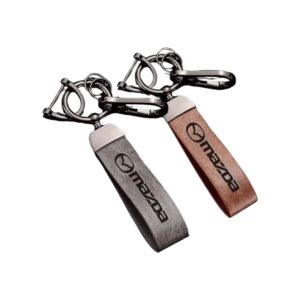 ميدالية مفتاح مازدا من الجلد