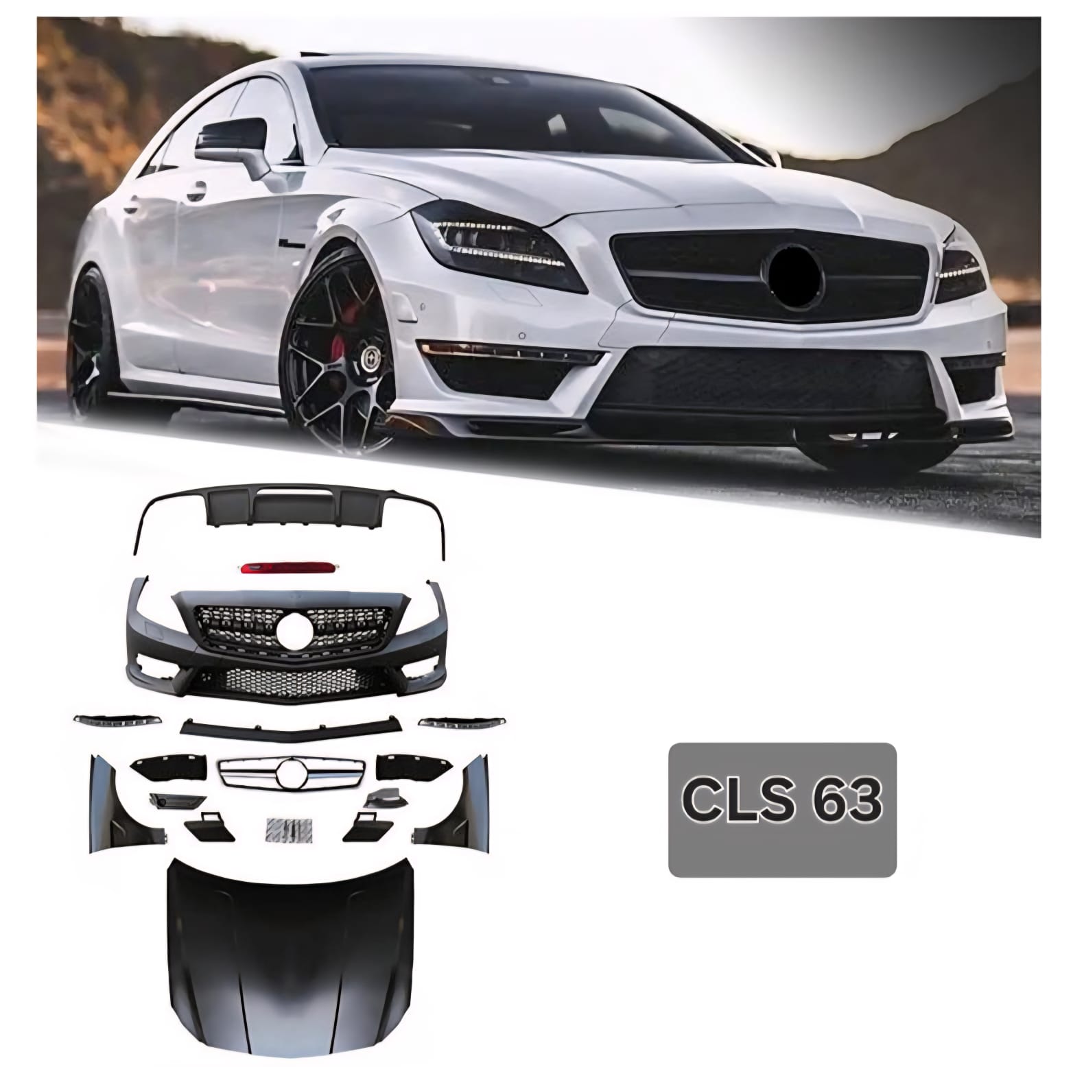 بدي كت مرسيدس CLS موديل 2011 2018 CLS 63_بدي كت_28245_1 1