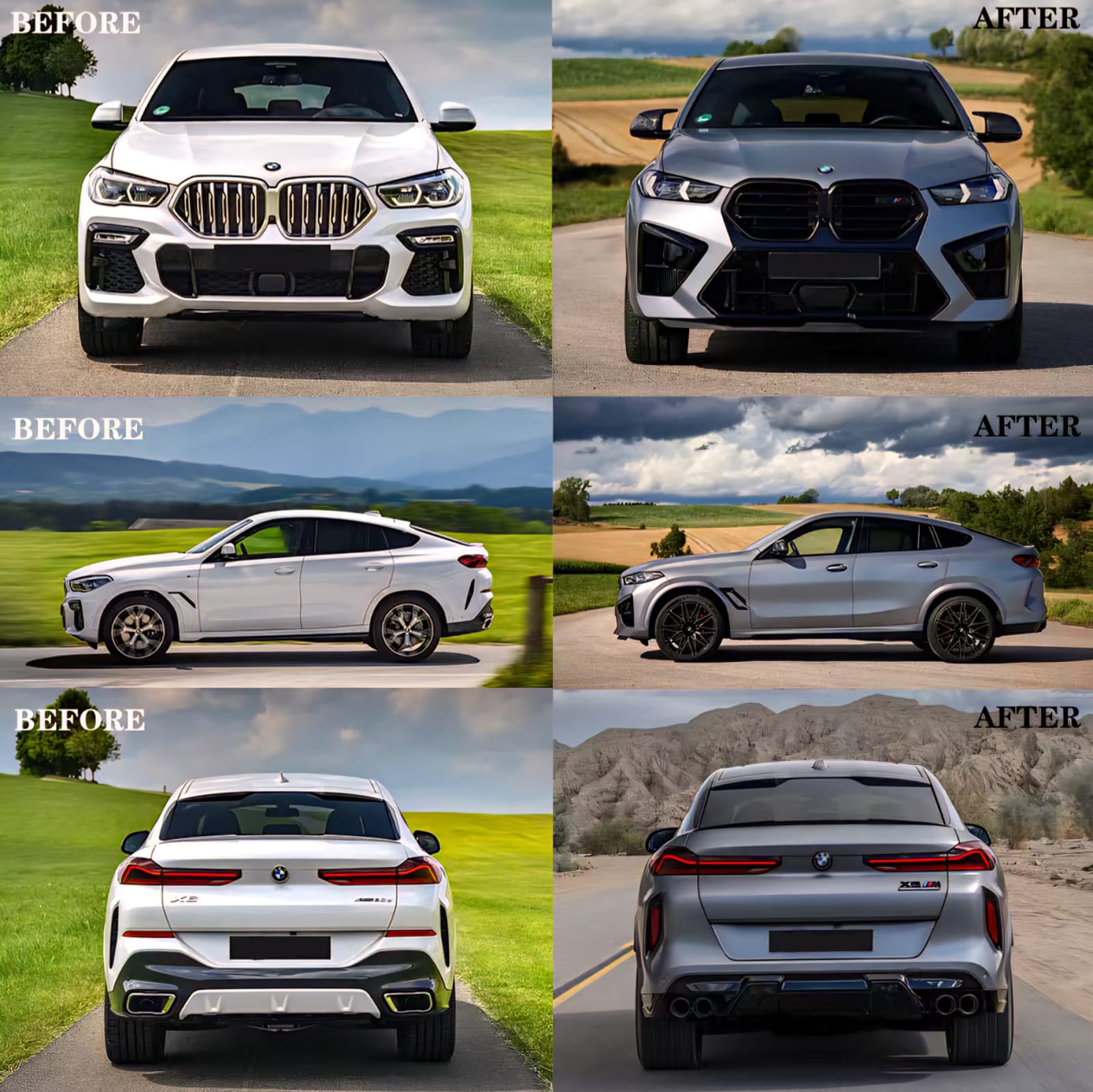 بدي كت BMW للفئة X6 موديل 2020 2023 اصدار 2025 X6M_بدي كت_28307_1 1